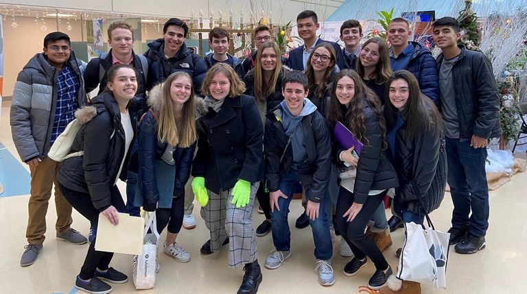 A team from John F. Kennedy High School