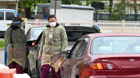 Suffolk County has set up coronavirus testing sites