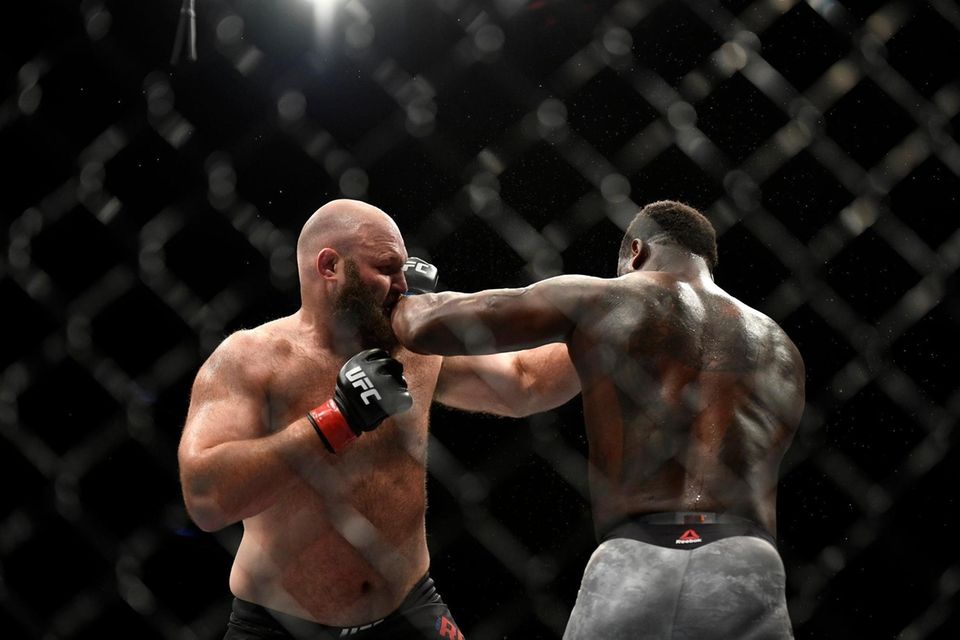 JACKSONVILLE, FLORIDA - MAY 13: Ben Rothwell (L)