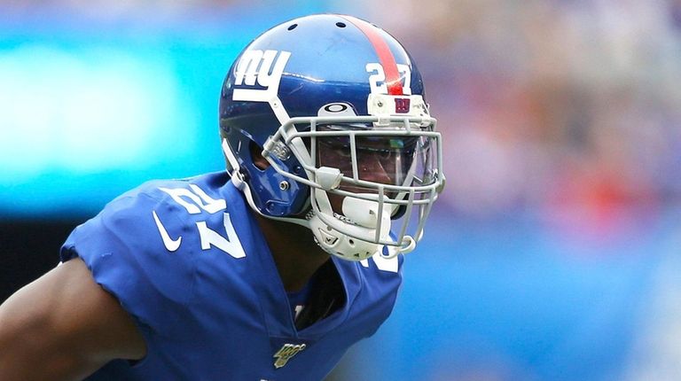 Giants cornerback DeAndre Baker on Sunday, Oct 6,