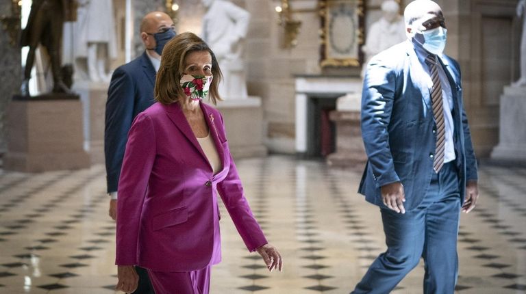 House Speaker Nancy Pelosi in the U.S. Capitol