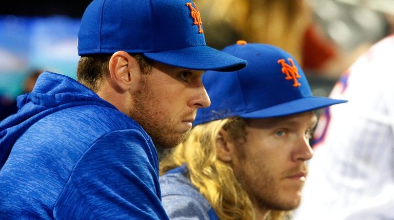 Steven Matz and Noah Syndergaard of the Mets