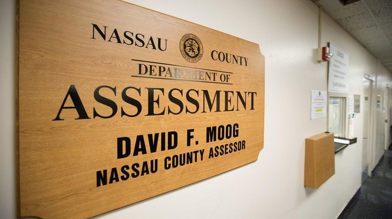 The Nassau County Department of Assessment in Mineola.