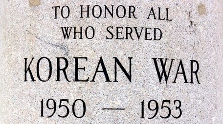 The Korean War Veterans Plaza in New York