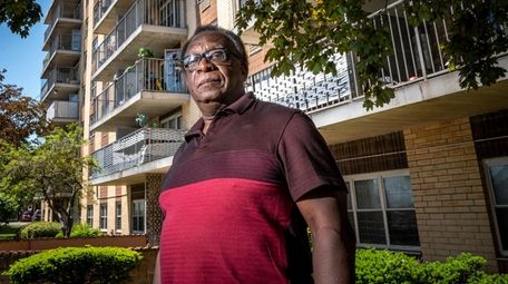 David Lofton, president of the tenant association at
