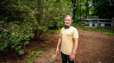 Chris Bain, president of the Cow Neck Peninsula