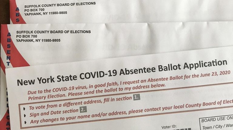 An application to obtain a New York State