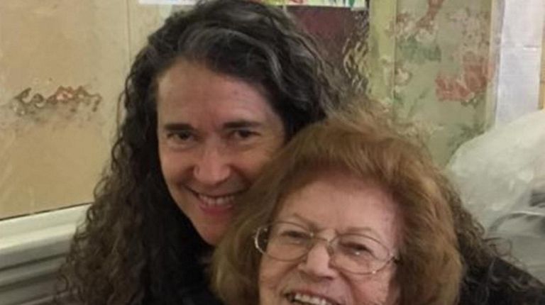 Florence Gertler with her daughter, Nancy.