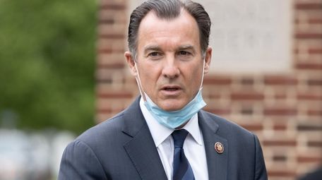 Rep. Thomas Suozzi (D-Glen Cove) speaks at a