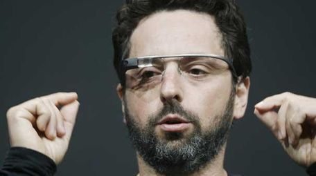 Sergey Brin, co-founder of Google with the Google