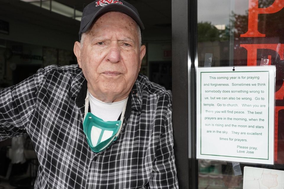Jose Dominguez, 83, of Rockville Centre, at his