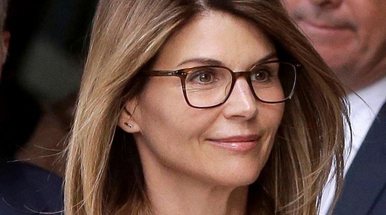 Lori Loughlin departs federal court in Boston in