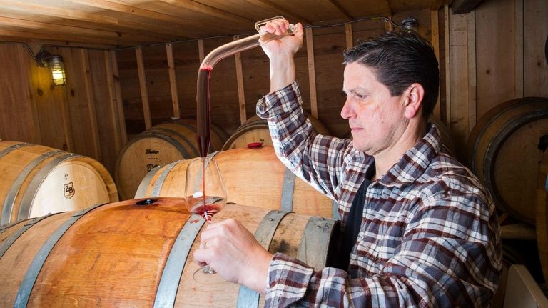 Anthony Sannino of Sannino Vineyard, who has worked