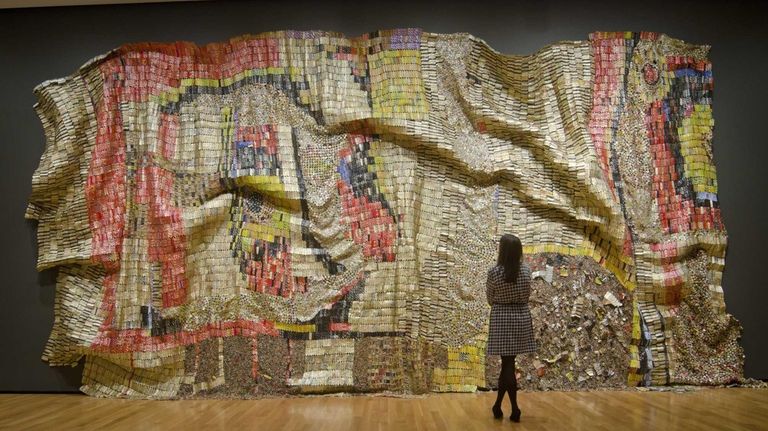 NYC Weekend Picks El Anatsui's 'Gravity and Grace' Newsday