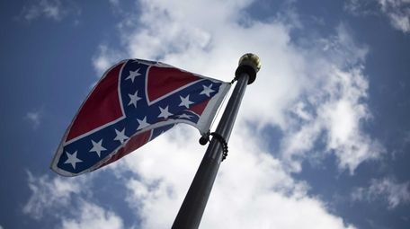 The Confederate flag at the South Carolina State
