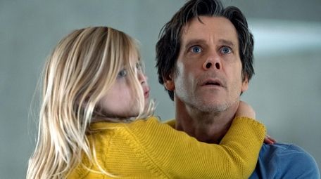 (from left) Avery Essex and Kevin Bacon)