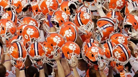 In this Jan. 7, 2019, file photo, Clemson