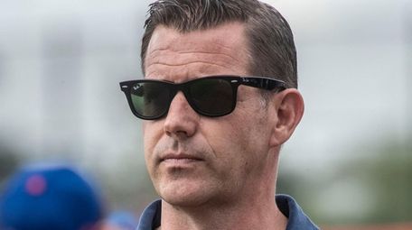 Mets general manager Brodie Van Wagenen during a