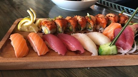 Sushi and sashimi at Bamboo, a revived Asian