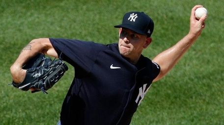James Paxton of the Yankees pitches from the