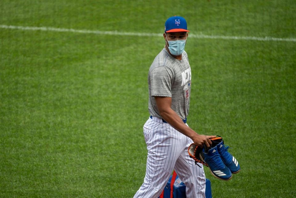 New York Mets pitcher Jeurys Familia during a
