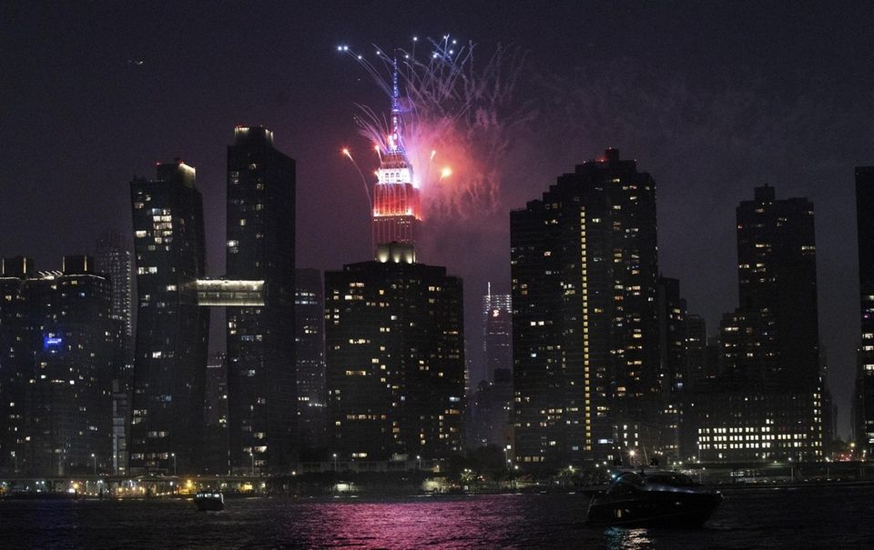 The Macy's 4th of July Fireworks show of