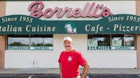 Borrelli's co-owner Frank Borrelli says the East Meadow