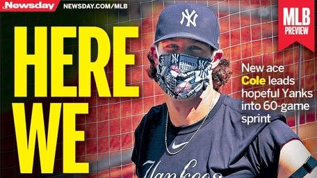The cover for Newsday's 2020 MLB preview special