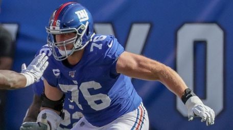 Giants offensive tackle Nate Solder at MetLife Stadium