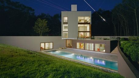 This Sagaponack house was designed by world-renowned architects