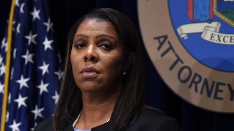 New York State Attorney General Letitia James said