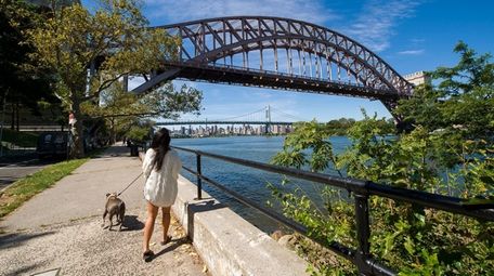 A scenic view from Astoria Park.