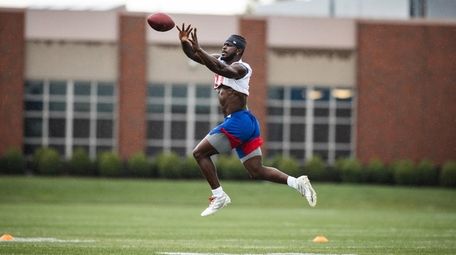 Jabrill Peppers during Giants training camp on Thursday,