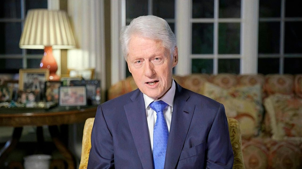 Bill Clinton delivered a stinging attack on President