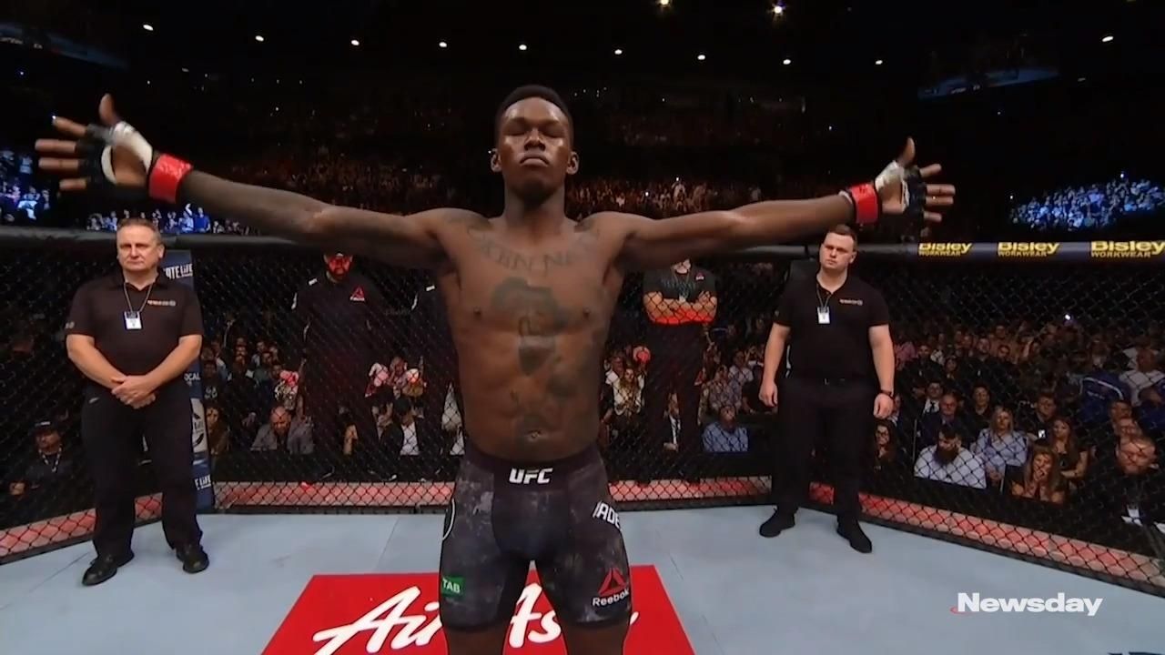 UFC middleweight champion Israel Adesanya will defend his