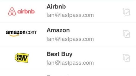 The LastPass syncs across all your devices and