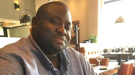 Andre Lewis, a security guard at the East