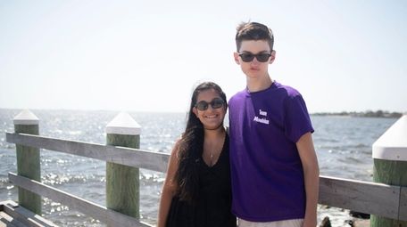Isabella Costello, 17, of Bay Shore, drew inspiration