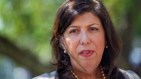 Nassau District Attorney Madeline Singas, shown in July