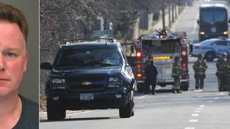 Left, Thomas Vaughan, 59, was driving a 2007