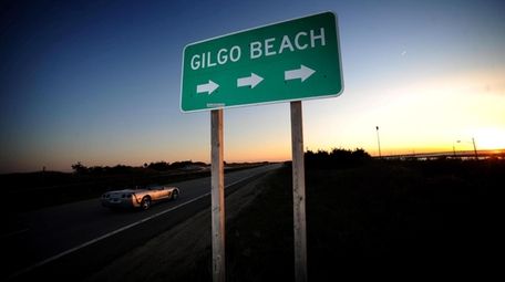 Enjoy the sunset at Gilgo Beach.