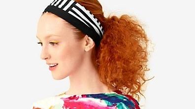 Kate Spade Saturday zigzag bandanna, $30, at Saturday.com.