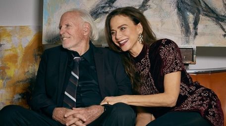 Bruce Dern and Lena Olin in "The Artist's