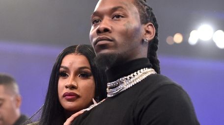Cardi B and Offset in January in Beverly