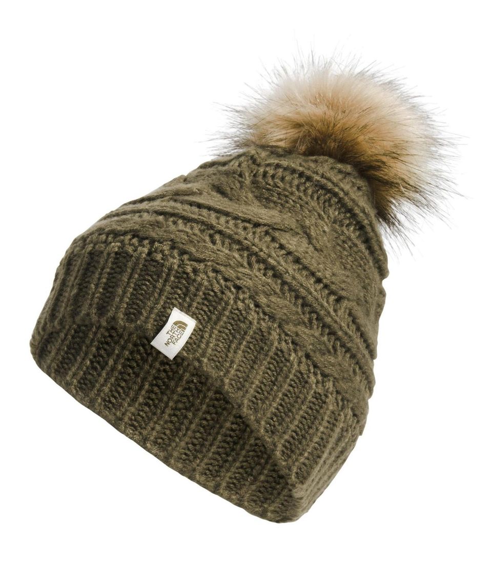 Available in a variety of colors, this beanie