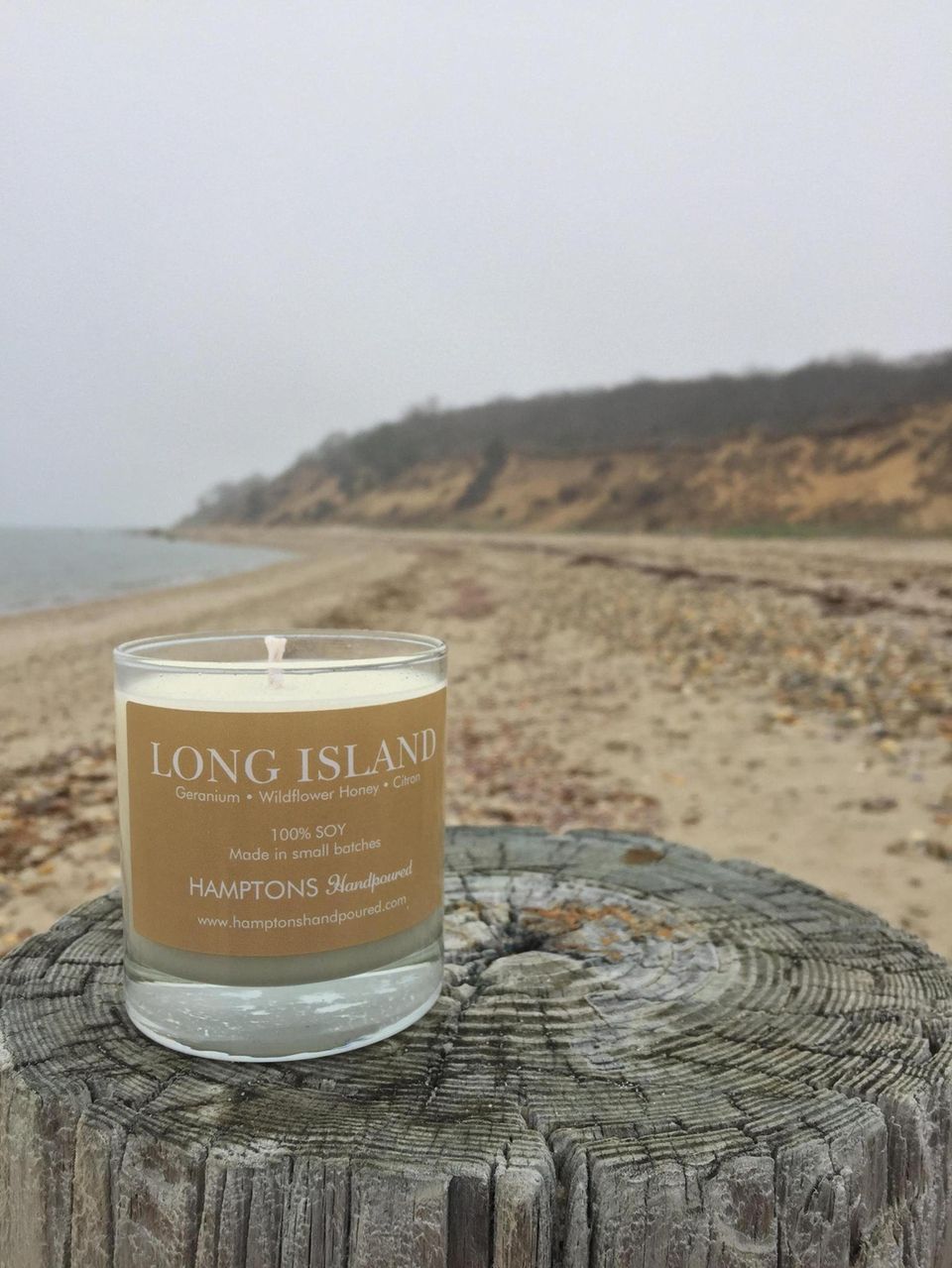 Every Long Island candle made by Hamptons Handpoured