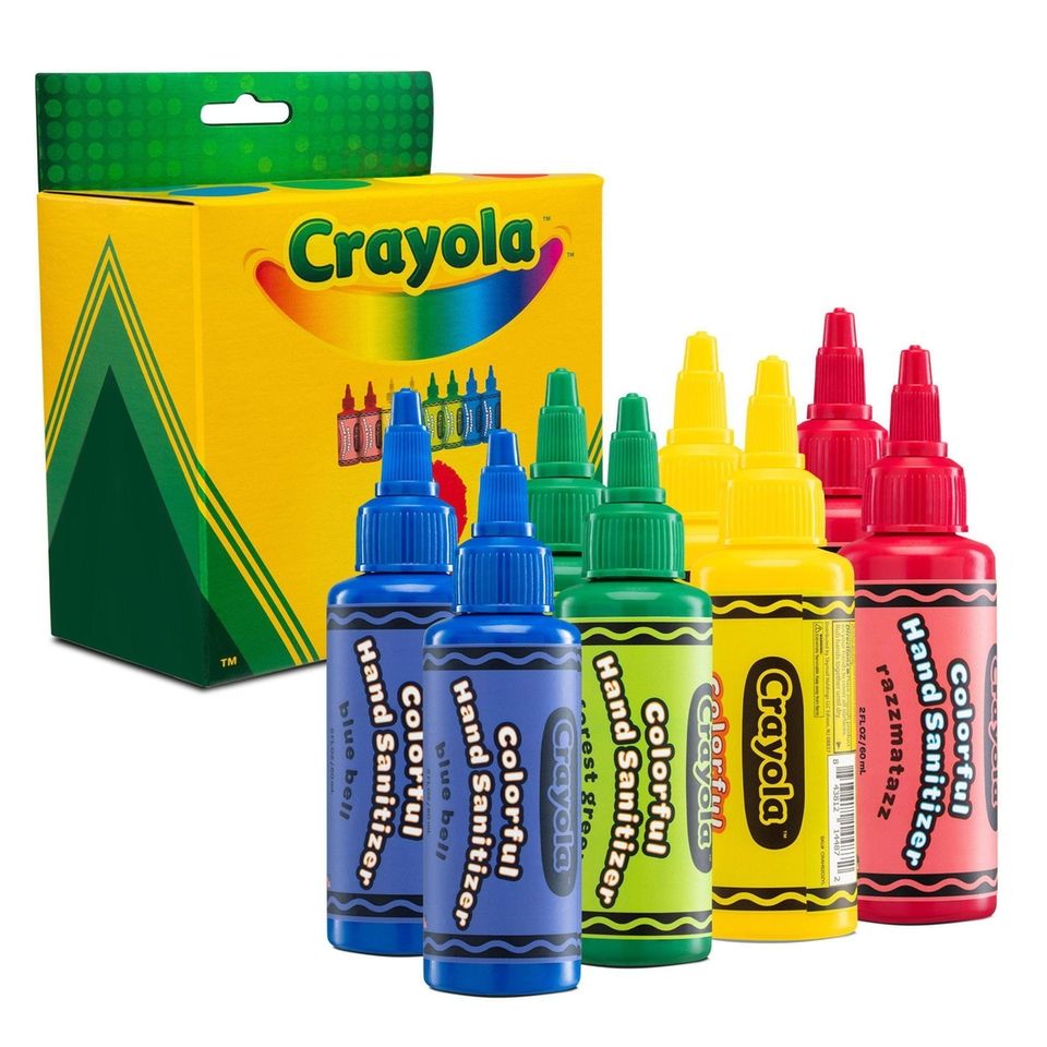 Keep their little hands clean with these Crayola