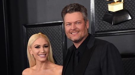 Gwen Stefani and Blake Shelton, who met working