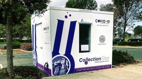 COVID-19 test collection sites are scheduled to open