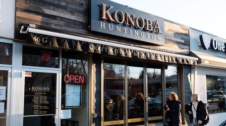Konaba, a restaurant in Huntington, is among establishments